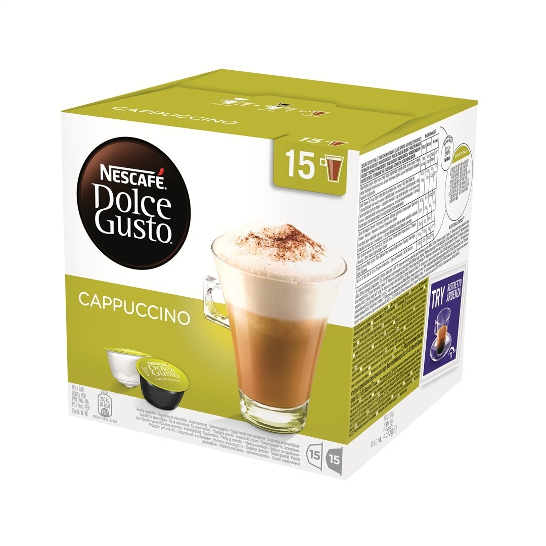 Kavos kapsul s NESCAFE Dolce Gusto Cappuccino 30 kaps